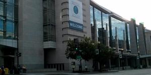 ALA banner on convention center, Washington, DC