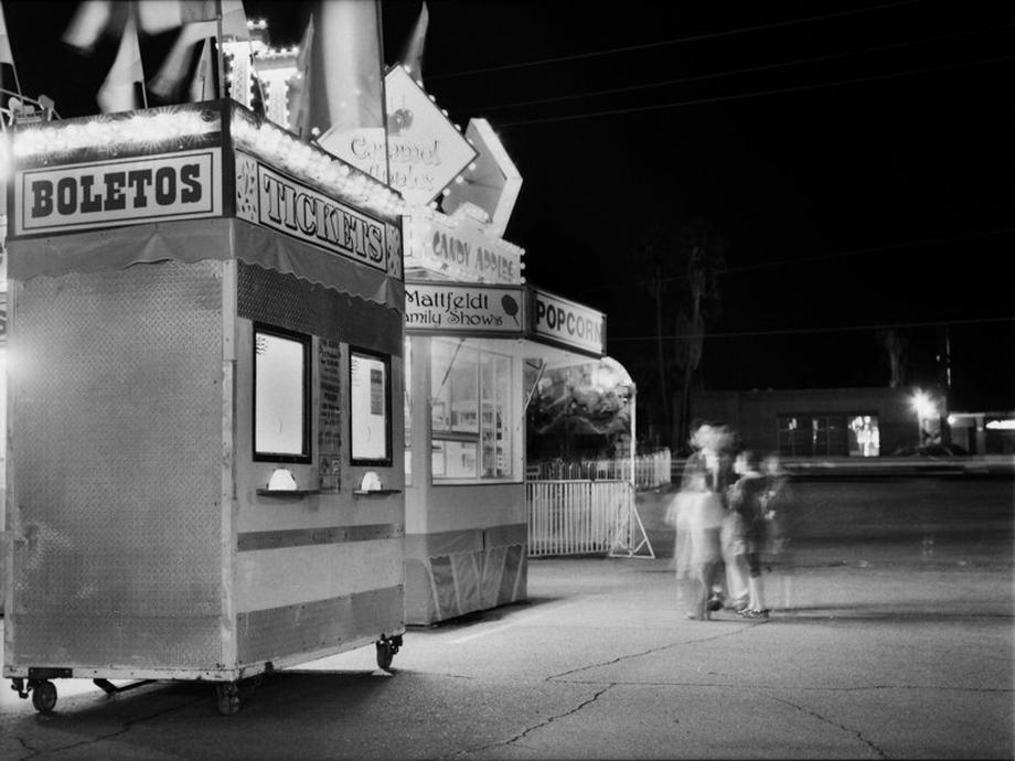 Carnival ticket booth