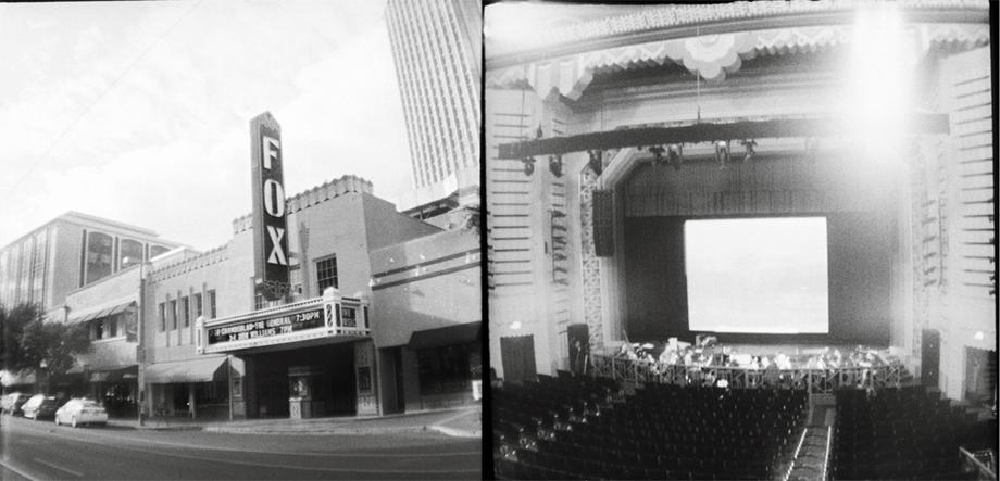 Fox Theatre exterior and interior