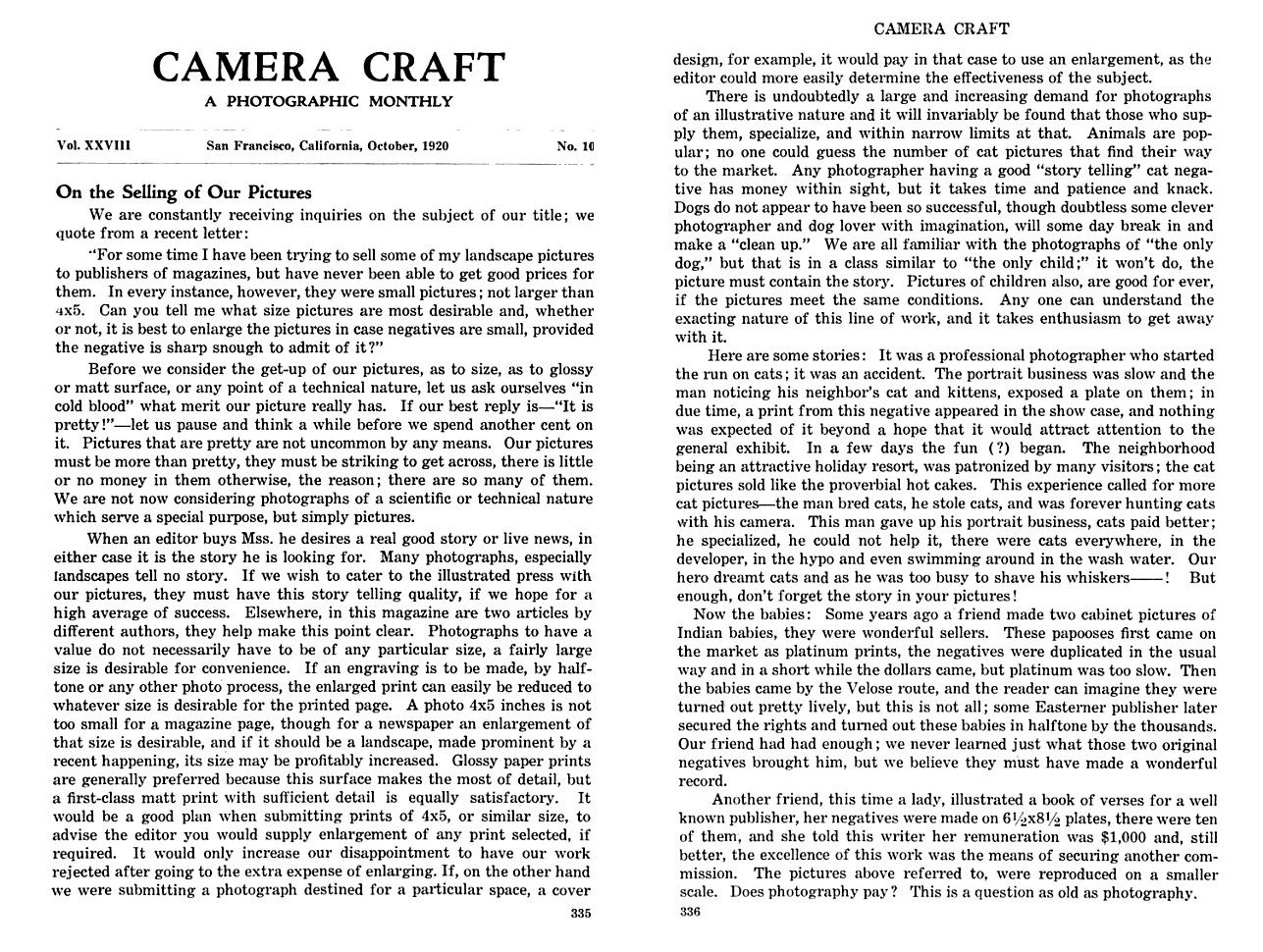 Camera Craft