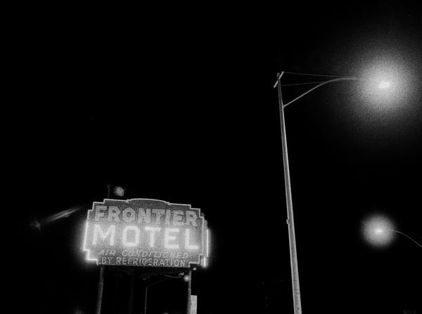 Frontier Motel sign