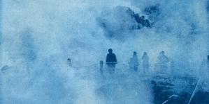 Figures in fog