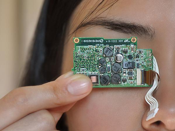 DSLR circuit board and face