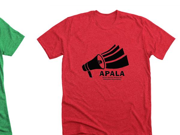 Green and red APALA t-shirts
